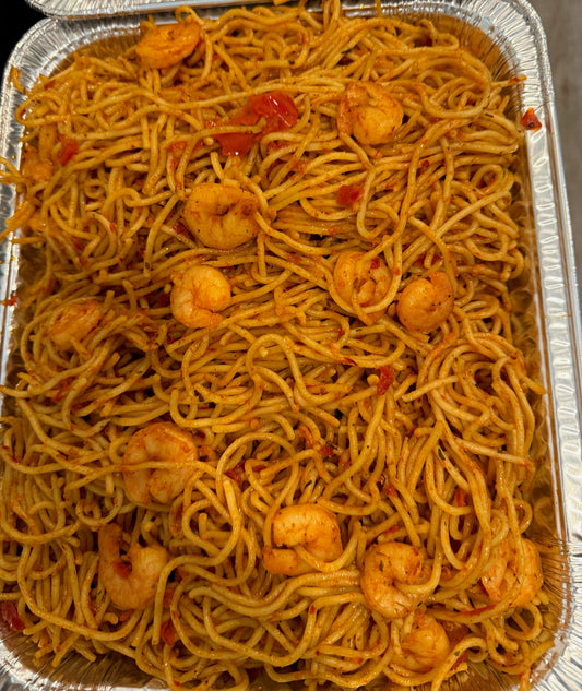 Jollof Spaghetti