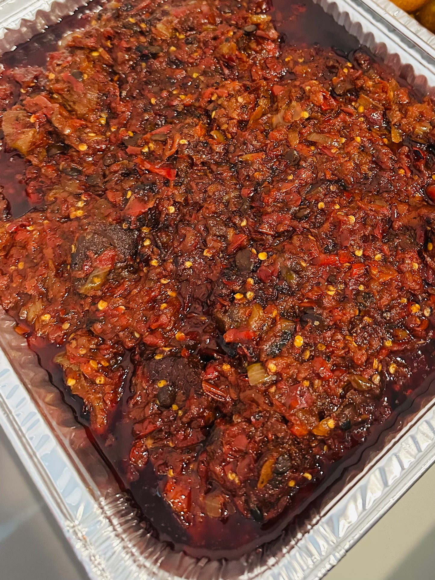 Red Ofada Sauce