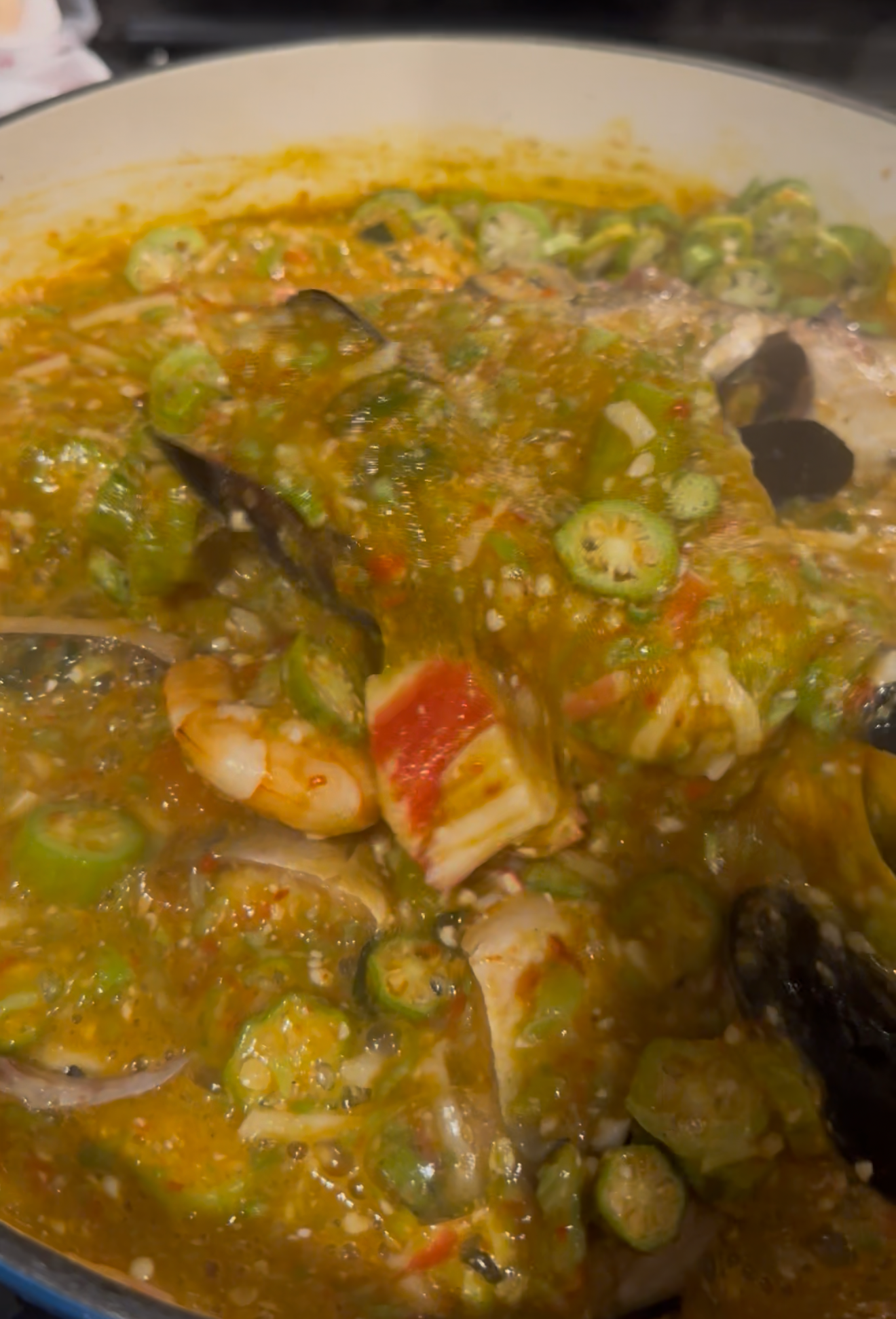 Okro Soup - SeaFood