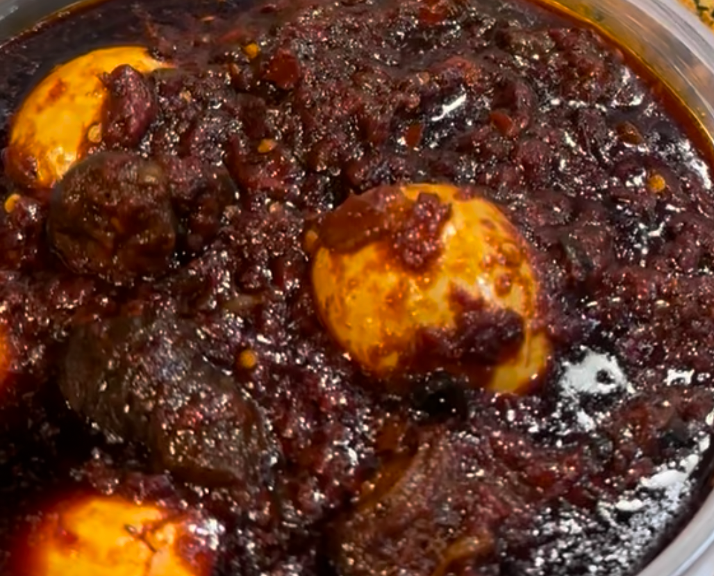 Red Ofada Sauce